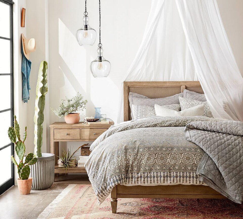 Flynn Recycled Glass Pendant Pottery Barn Australia